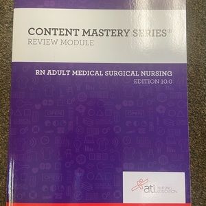 ATI Book: RN Adult Medical Surgical Nursing